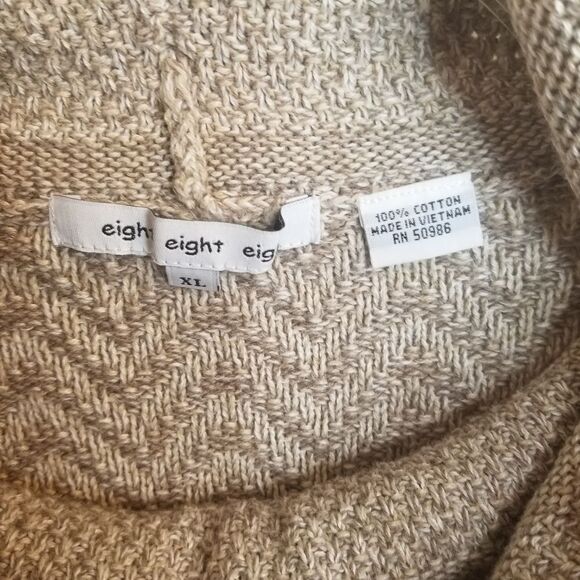 Eight Eight Eight Cotton Sweater B4 - Picture 3 of 4